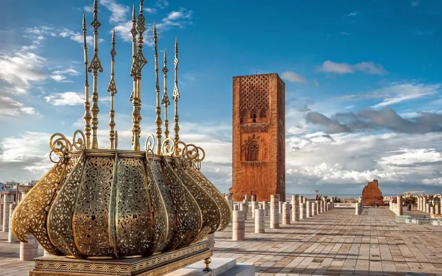 The Hassan Tower in Rabat