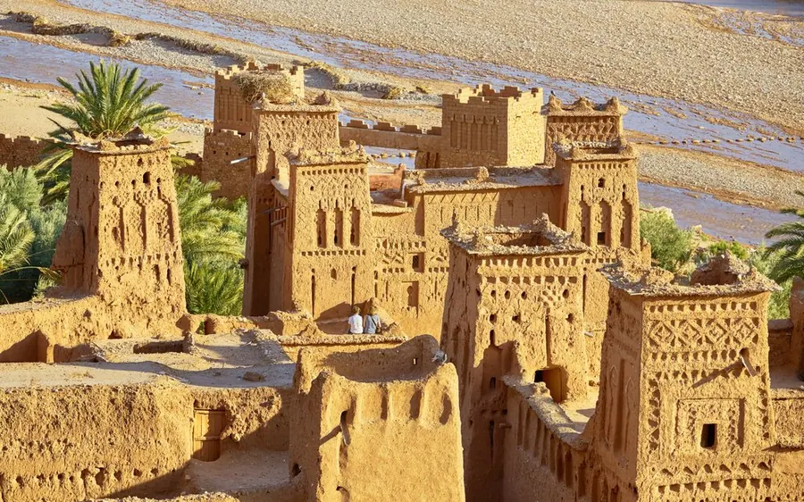 The earthen ksar of Aït Benhaddou